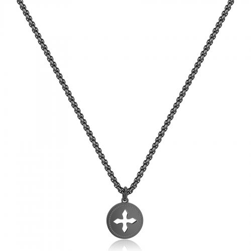 Collana con ciondolo traforato