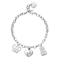 Bracciale serie Happy con ciondoli 