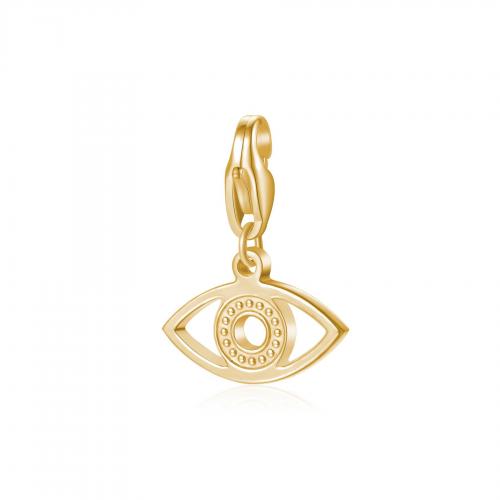 Charm dorato serie Happy a occhio