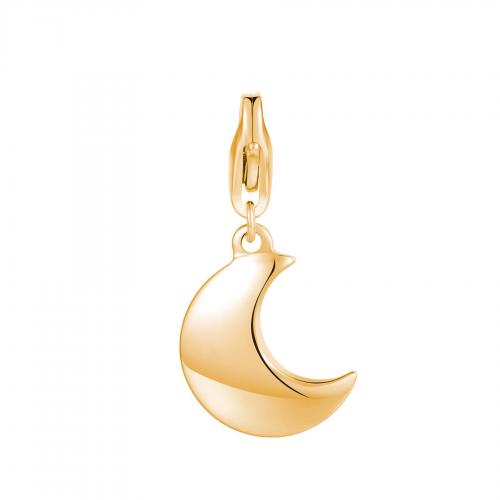 Charm dorato serie Happy a luna