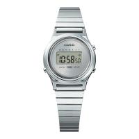 Orologio digitale donna, acciaio, silver