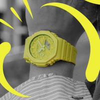 G-Shock serie GA-2100, giallo