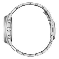 Crono Eco-Drive serie Metropolitan Crono, bianco/nero/blu
