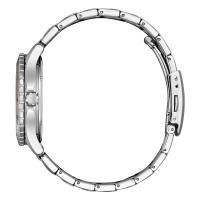 Eco-Drive serie Lady, acciaio, madreperla