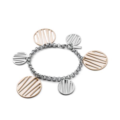 Bracciale serie Woodstock con pendenti