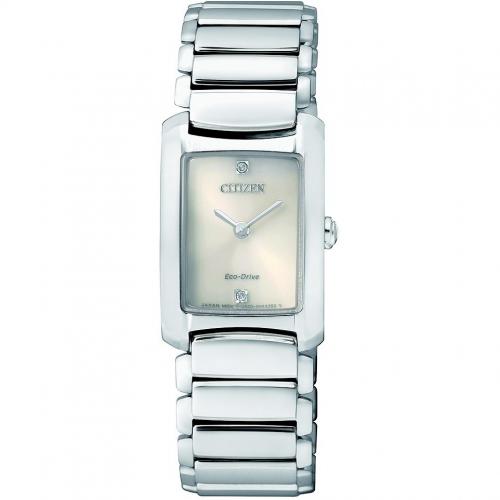 Eco-Drive tempo donna con diamanti