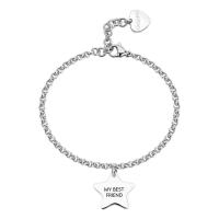 Bracciale serie Be My Family "Besties Forever" con stella