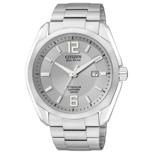 Eco Drive solo tempo in Super Titanio, grigio