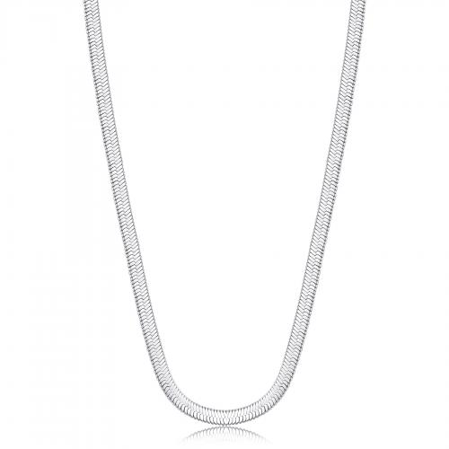 Collana serie Chunky a maglia piatta