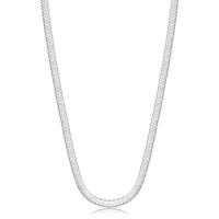Collana serie Chunky a maglia piatta