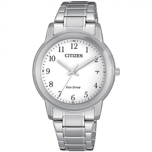 Eco-Drive solo tempo donna in acciaio