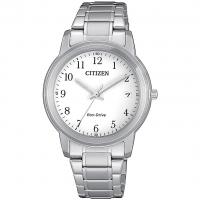 Eco-Drive solo tempo donna in acciaio