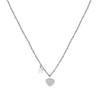 Collana serie Aurora con cuore e stellina