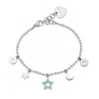 Bracciale serie Vibes con 5 ciondoli