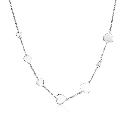 Collana serie Fancy con cuori