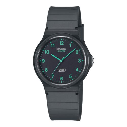 Orologio analogico in resina, grigio