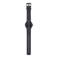 Orologio analogico in resina, nero