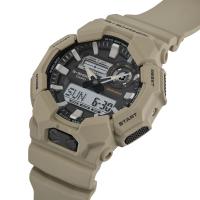 G-Shock serie GA-010, digitale/analogico, sabbia