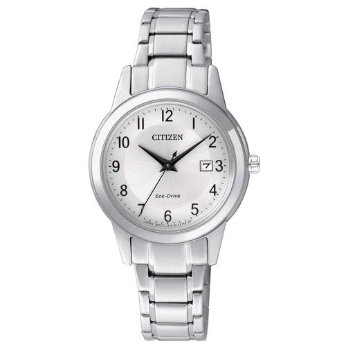 Eco-Drive solo tempo donna acciaio, silver