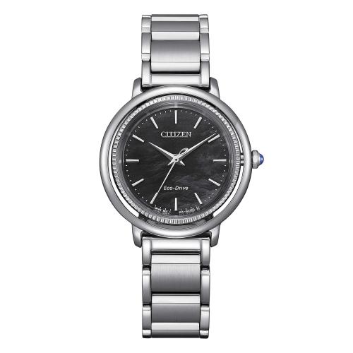 Eco-Drive serie Arcly solo tempo donna acciaio