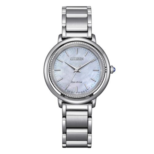 Eco-Drive serie Arcly solo tempo donna acciaio
