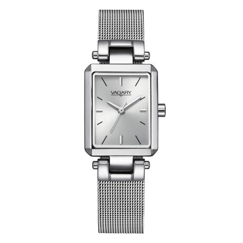 Vagary donna carrÃ¨ acciaio serie Flair, silver
