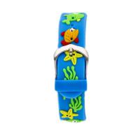 Orologio bambino azzurro con pesci