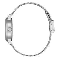 Eco-Drive solo tempo donna acciaio, bianco
