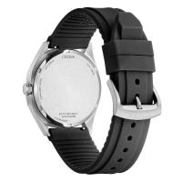 Eco-Drive solo tempo uomo, nero, silicone