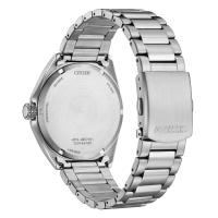 Eco-Drive solo tempo, acciaio, quadrante blu
