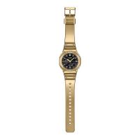 G-Shock serie GM-2100, lunetta acciaio dorato, cinturino metallizzato gold