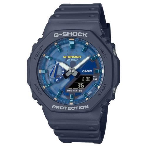 G-Shock serie GA-2100, blu navy/blu