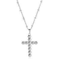 Collana serie Arcadia con croce a palline