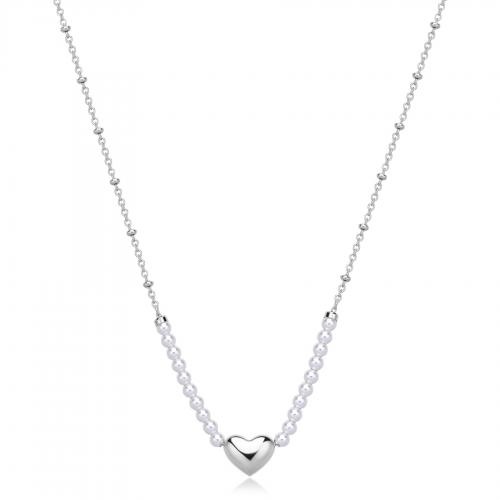 Collana serie Stellar con cuore e perline