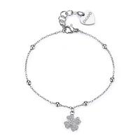 Bracciale serie Witch con ciondolo a quadrifoglio