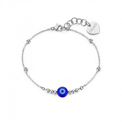 Bracciale serie Witch con occhio di Nazar centrale