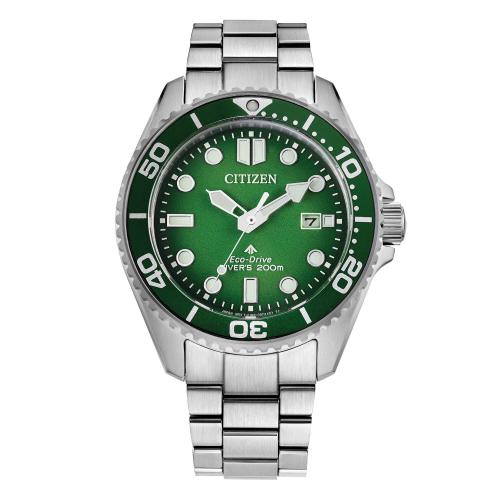 Citizen Promaster Diver's 200 Eco-Drive verde 40 mm.