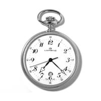 Orologio da tasca Lorenz, acciaio, bianco