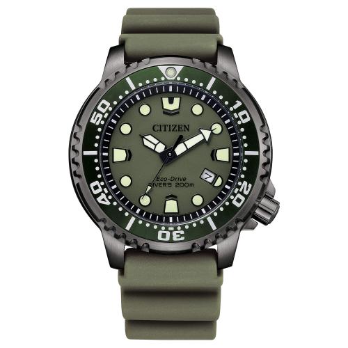 Citizen Promaster Diver's Eco-Drive 200 mt, verde