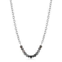 Collana serie Riot con elementi in ematite e agata colorata