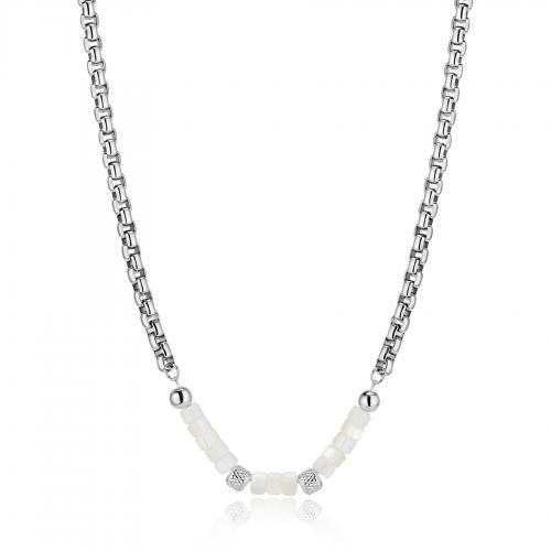 Collana serie Riot con madreperla
