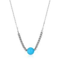 Collana con sfera in turchese