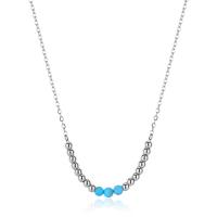 Collana serie Glint con sferette in turchese
