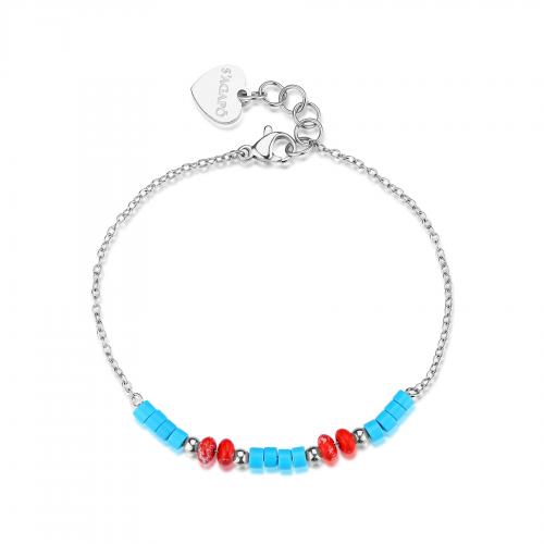 Bracciale serie Glint con pietre