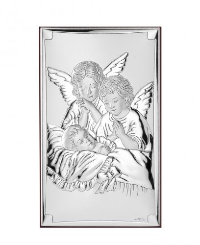 Icona Angeli Custodi, 6,7x11,2