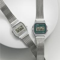 Orologio digitale vintage, maglia Milano, verde
