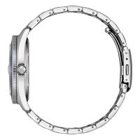 Eco Drive uomo acciaio serie Marine, quadrante blu, 43 mm.