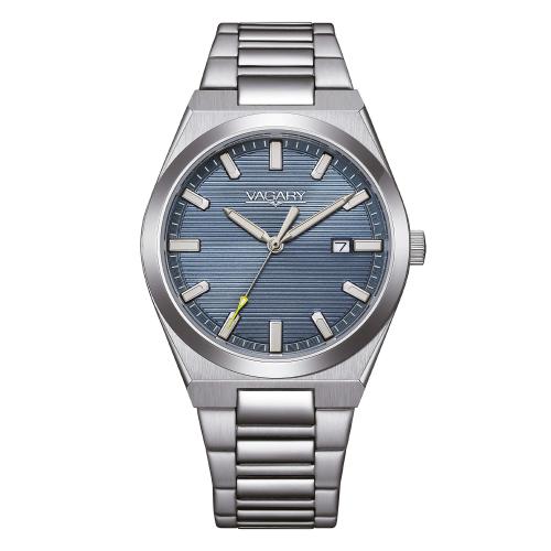 Orologio uomo serie Timeless, blu, 38 mm.