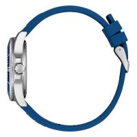 Orologio uomo serie Aqua39, gomma, blu, 40 mm.