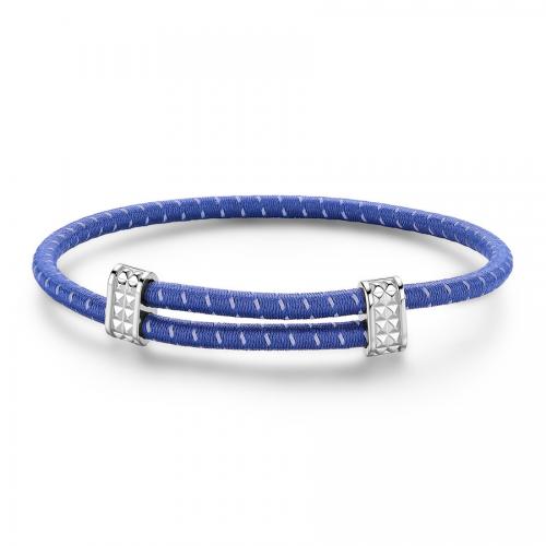 Bracciale elastico serie Panama blu